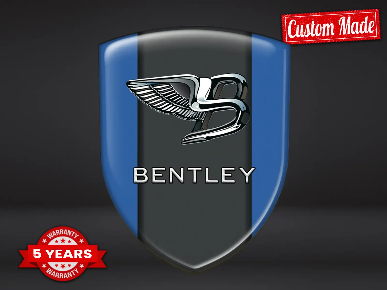 Bentley Dome Aufkleber Top Qualität Premium Domes